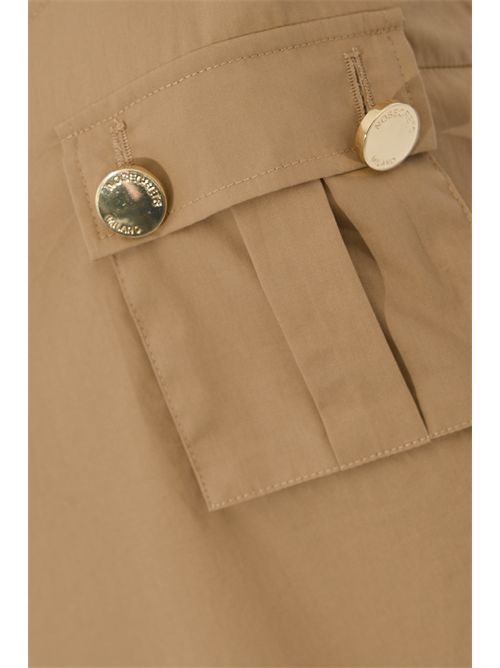 Abito cargo smanicato in cotone NO SECRETS | 261NS031MOCHAMOUSSE